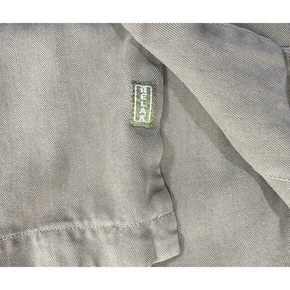 Tommy Bahama Silk Shirt Mens XL Brown Short Sleeve Button Up Havana Style READ - Picture 6 of 10